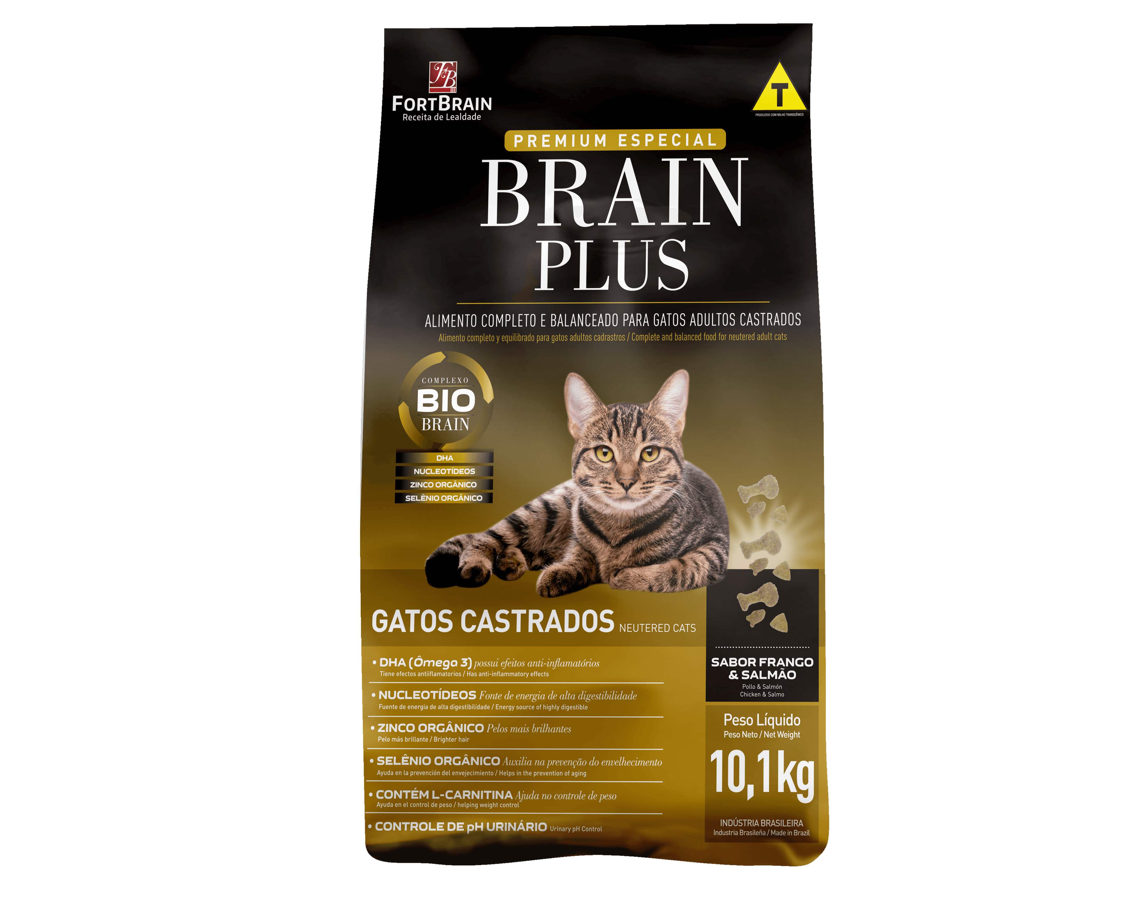 Brain Plus Gatos Castrados 10kg