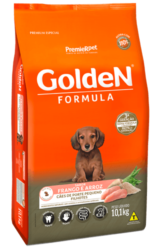 Golden Fórmula Filhotes Raças Pequenas Frango 10kg