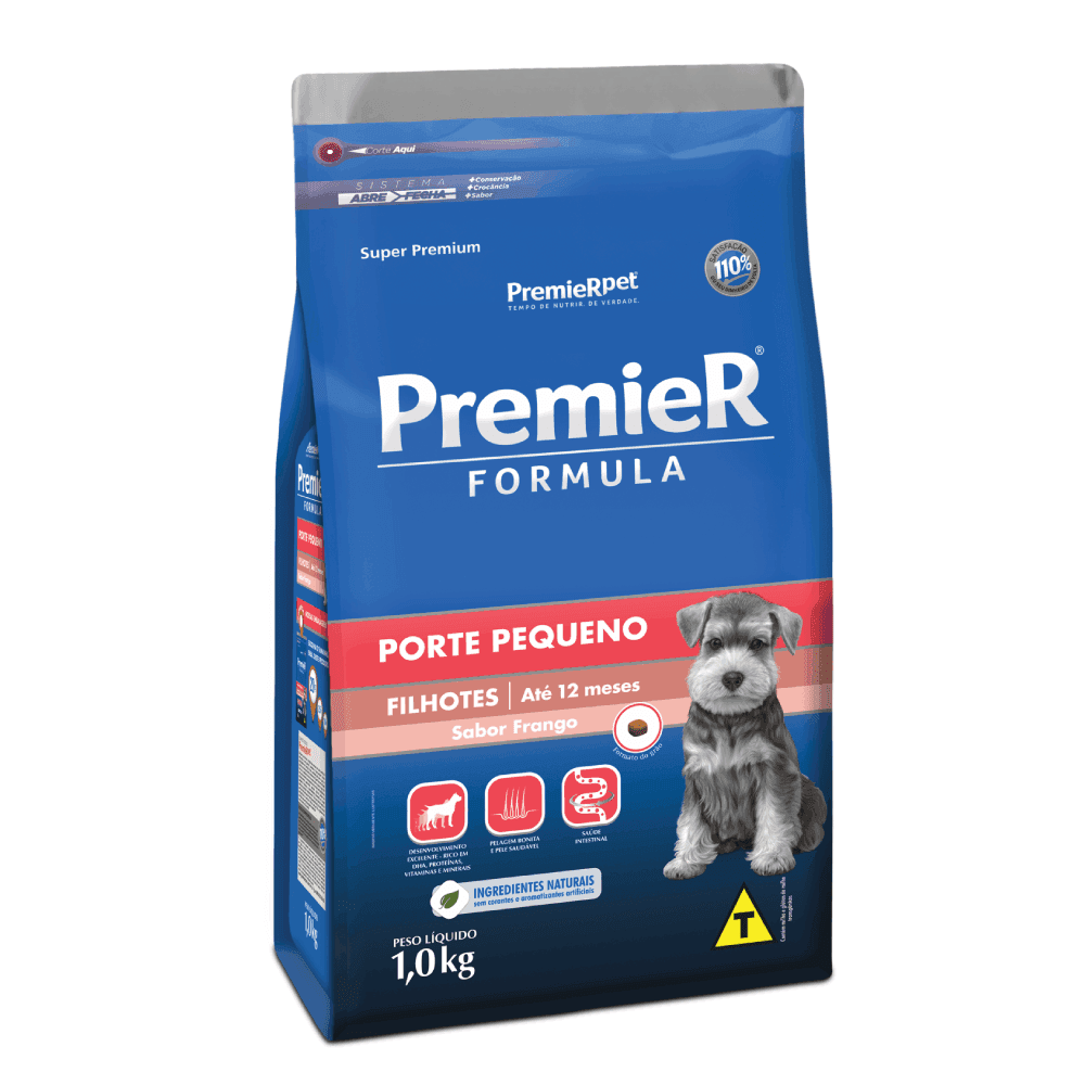 Premier Formula Filhotes Raças Pequenas Frango 1kg