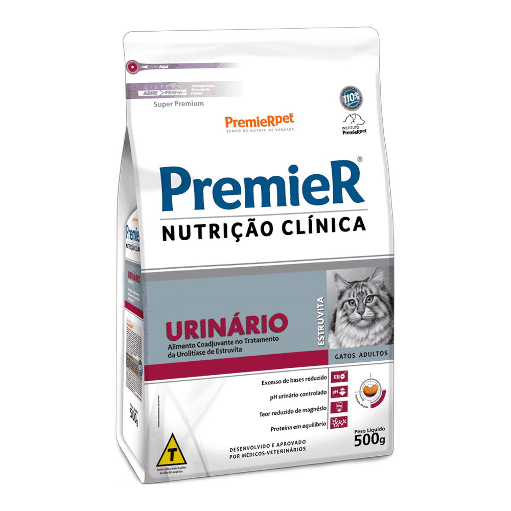 Premier Nutrição Clínica Urinário Gatos Adultos 1,5g