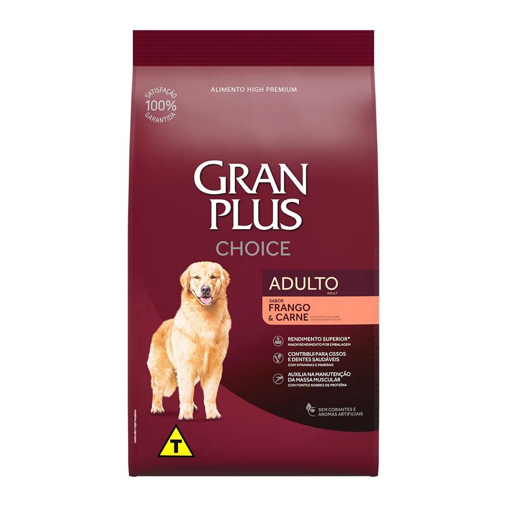 GranPlus Choice Adultos Frango e Carne 20kg