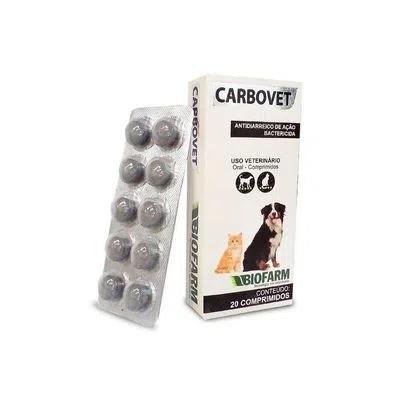 Antibiótico Carbovet Biofarm 20 Cp