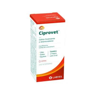 Ciprovet Colírio 5 ml Labyes
