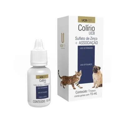 Colírio Cães e Gatos UCB Vet 15 ml