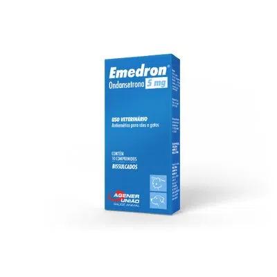 Antiemético Emedron 5mg Cães e Gatos 10 Cp
