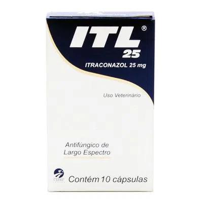 Antifúngico ITL Itraconazol Cepav 25 mg 10Caps