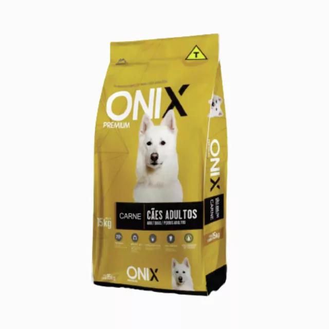 Onix Adultos Carne 15kg | Atacadão da Ração
