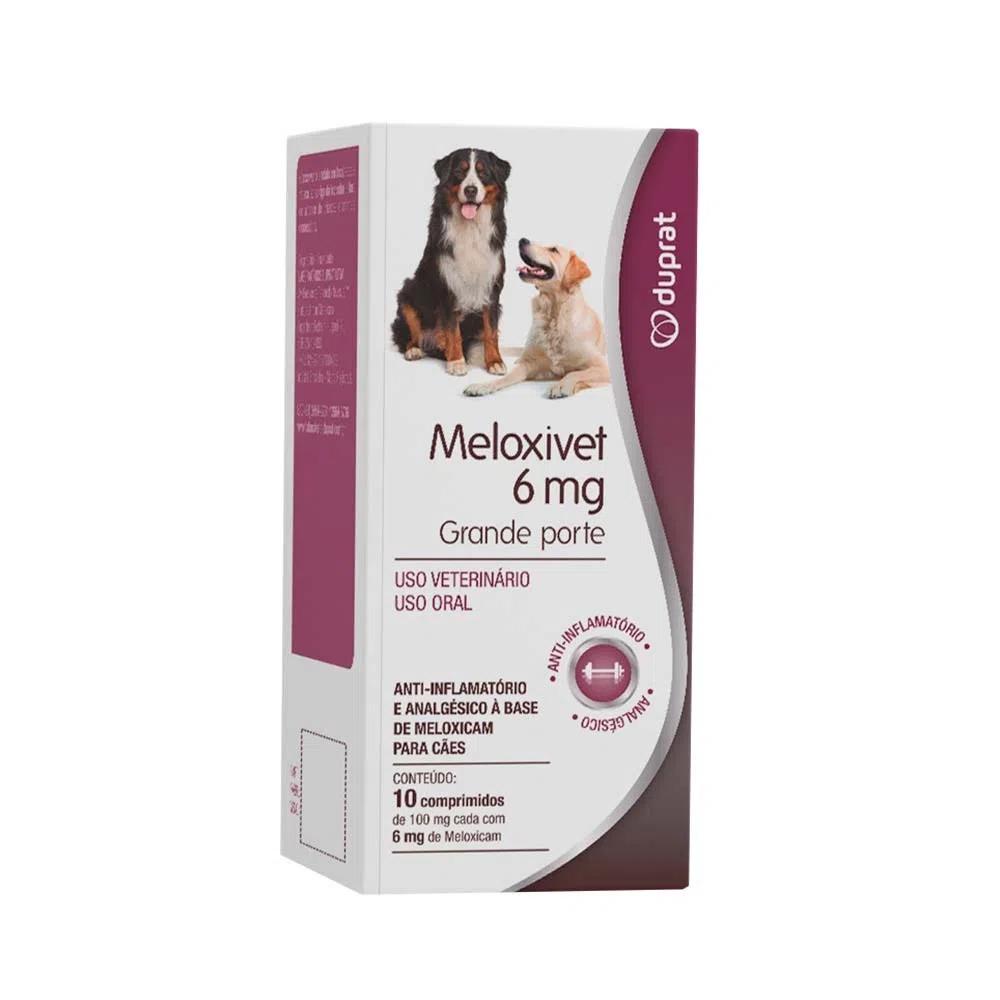 Anti-Inflamatório Meloxivet 6mg 10Cp