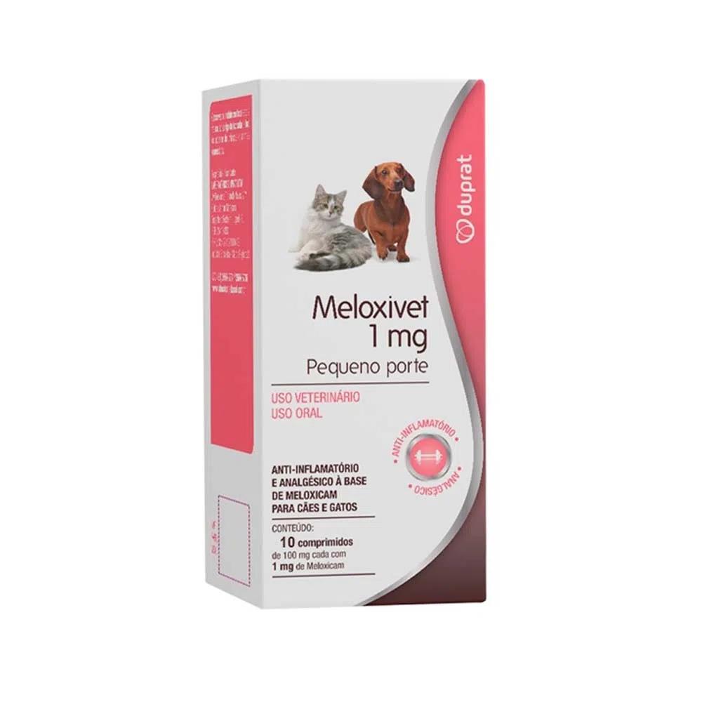 Anti-Inflamatório Meloxivet 1mg 10Cp
