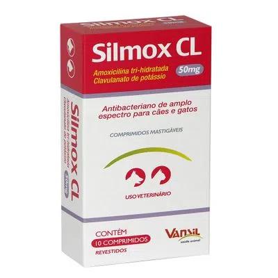 Antibiótico Silmox CL 50mg 10Cp
