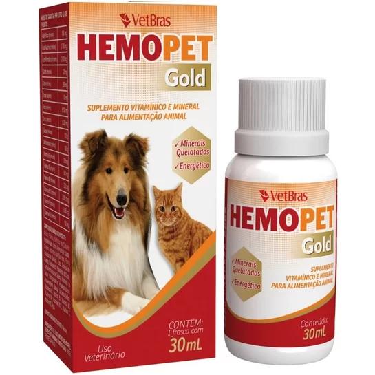 Suplemento Hemopet Gold 30ml