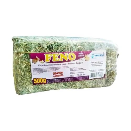 Feno Prensado para Roedores 500g
