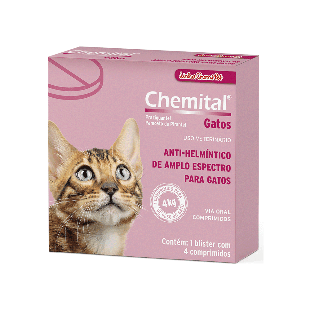 Chemital Gatos Chemitec 4Cp