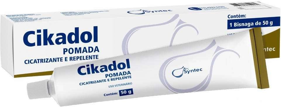 Pomada Cikadol Cicatrizante e Repelente 50g