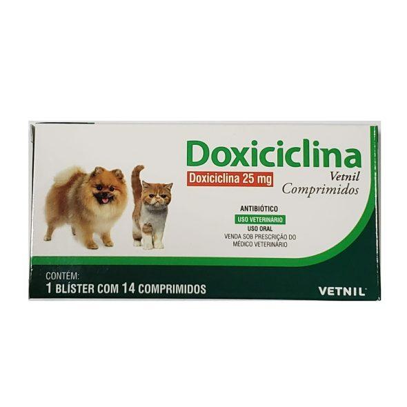 Antibiótico Doxiciclina 25mg 14Cp