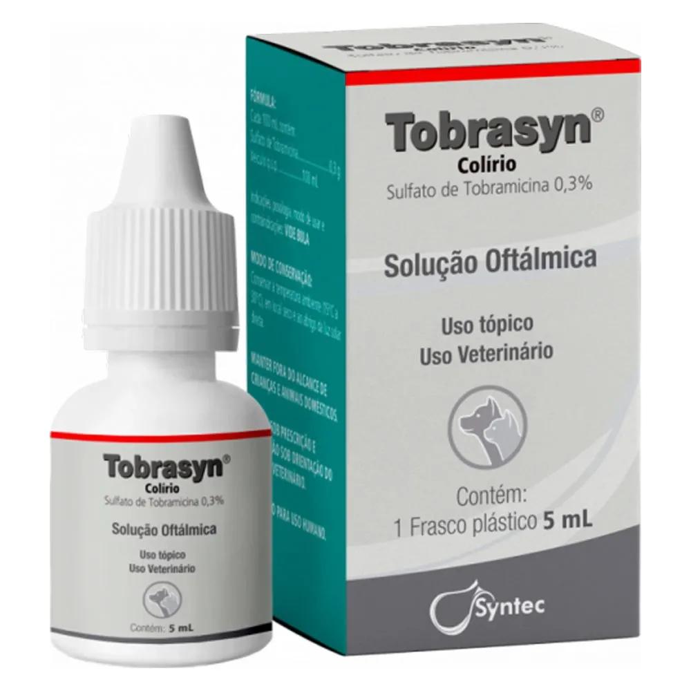 Colírio Tobrasyn Cães Gatos 5ml
